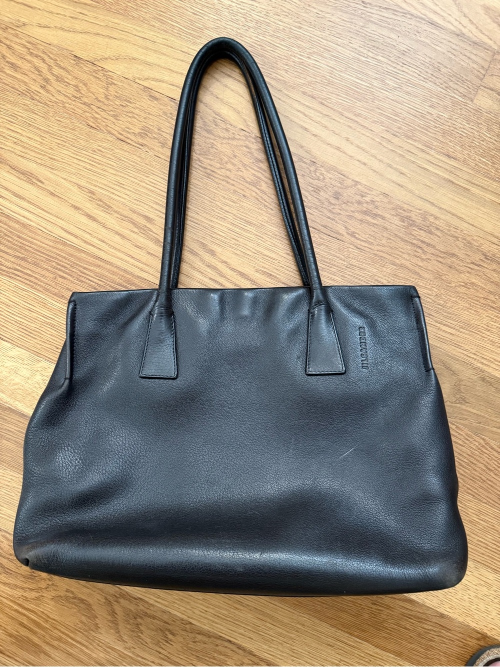 Jil Sander Tote in chocolate brown leather